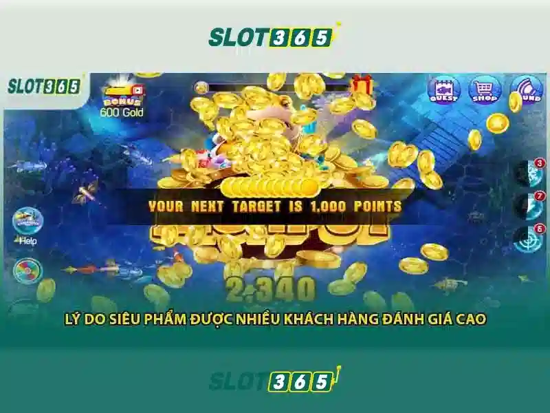 Đa dạng trò chơi trên Slot365