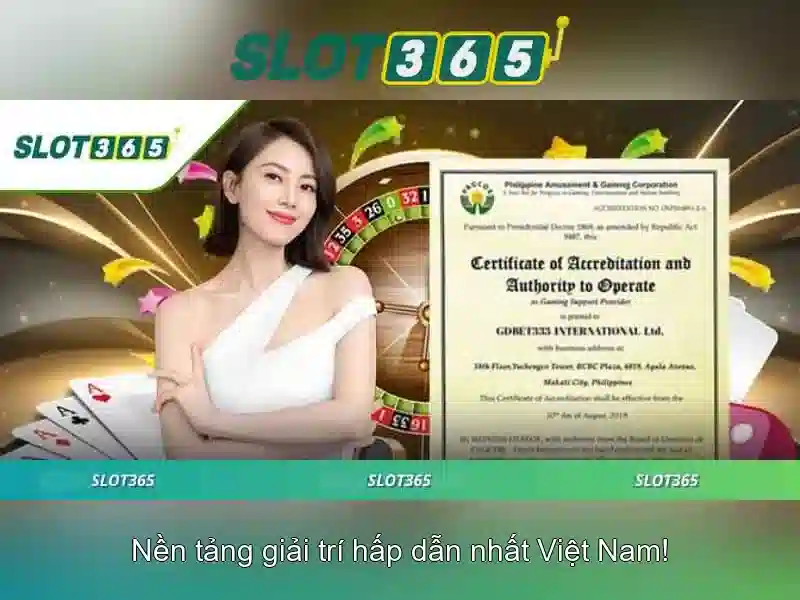 Danh sách trò chơi tại Slot365