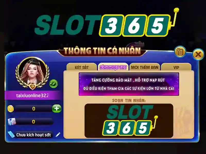 Slot365 - Trải nghiệm máy đánh bạc trực tuyến đỉnh cao