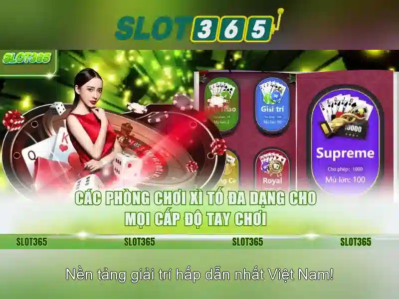 Slot365: Nền tảng chơi slot trực tuyến an toàn và đáng tin cậy