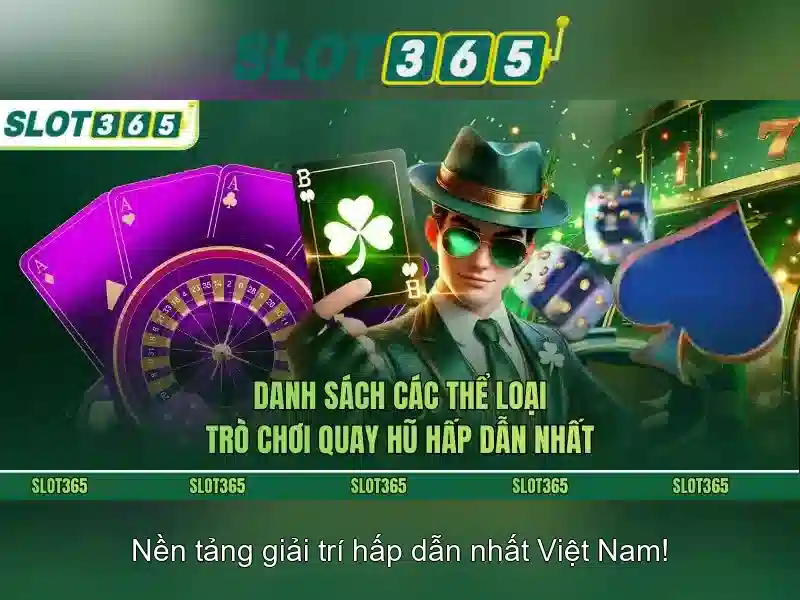 Slot365 - Nền tảng trò chơi slot trực tuyến nổi bật